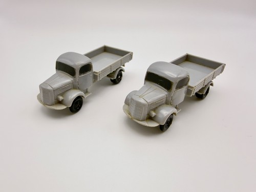 Modellautos oldtimer lkw - 2x,
