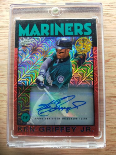 Ken griffey auto rot - griffey,