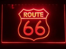 Leuchtpanel ROUTE 66 LED