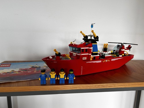 Lego 4031 feuerwehrboot - lego,