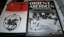 1976 Leyton Orient v Aberdeen