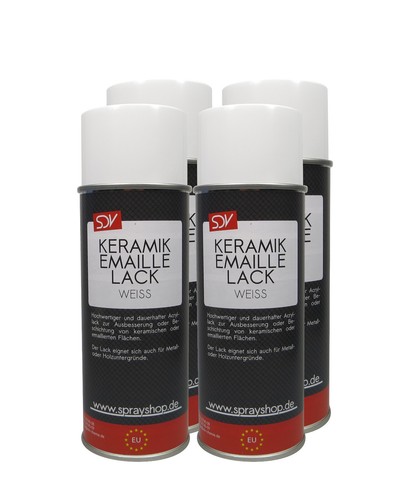 Keramik emaille 400ml - emaille, 4x