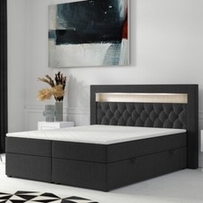 Boxspringbett Paris mit LED