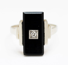 Art déco ring karat 585 - art,
