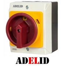 Hauptschalter Lasttrennschalter Reparaturschalter Gehäuse 16/20/25/32/40/63/100A