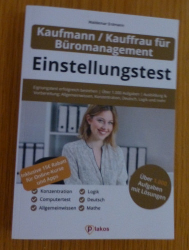 Einstellungstest kaufmann - einstellungstest, kaufmann/