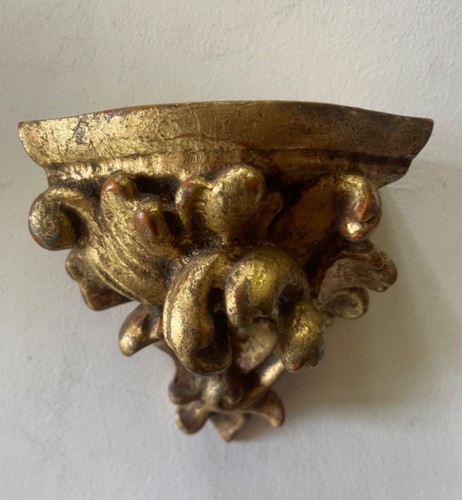 Wandkonsole aus holz - aus,