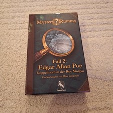 Mystery Rummy | Fall 2: Edgar Allan Poe | Pegasus Spiele | Kartenspiel Strategie