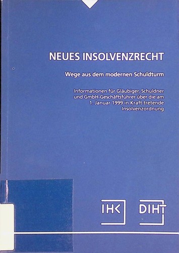 Neues insolvenzrecht wege - neues,