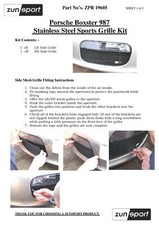 Porsche Boxster 987.1 –