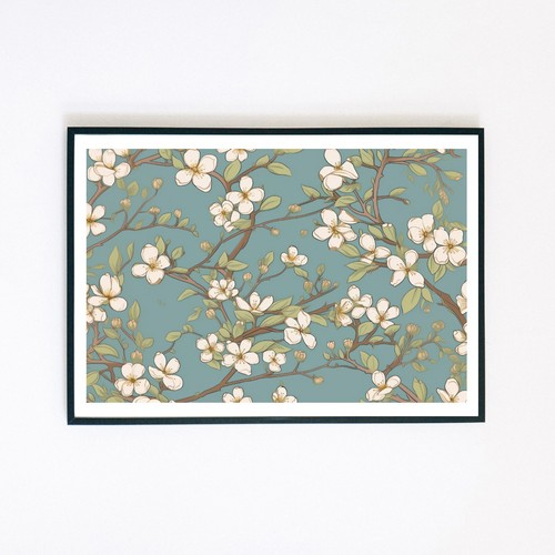 Blüten vintage stil blumen - blüten,