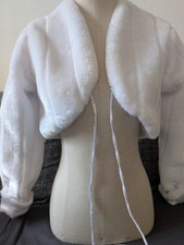 Brautbolero / Brautjacke Weiß