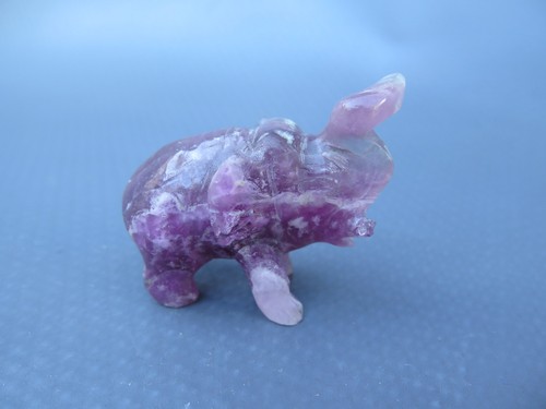 Edelsteinfigur glücks elefant - edelsteinfigur,