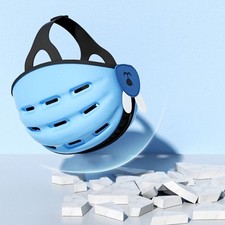 (Blau) Babyhelm Verstellbar Weich Anti-Kollisions-Sicherheitshelm Für Kleink NTS