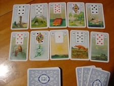 Top Tipp ! Lenormand Wahrsage Karten + persönl. Lehrgang  + eigene Legekonzepte