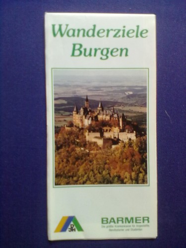 Faltplan wanderziele burgen - faltplan,
