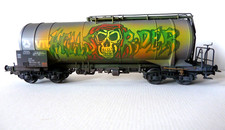 TILLIG 76515 - H0 - GYSEV - Kesselwagen  Sondermodell gealtert Graffiti selten!!