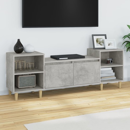 Vidaxl schrank betongrau - vidaxl, tv-schrank