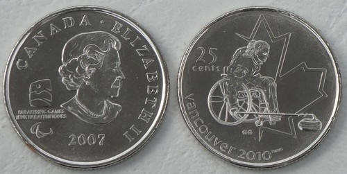 Kanada cents gedenkmünze - kanada, 25