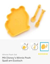 Tupperware Kinderteller Winnie Pooh mit Besteck **NEU**