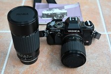 YASHICA FX-103 mit SIGMA 75-200 f2.8 und SIGMA 35-70 f2.8-4