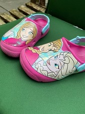 FIRMA CROCS - DISNEY FROZEN - FARBE -PINK-BUNT  Grösse 32/33 - J1