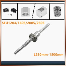 SFU1204/1605/2005/2505 Kugelumlaufspindel&Festlager&Kupplung&Muttergehäuse CNC