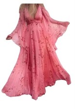 Party,Brautjungfernkleid ,Abendmode, Hochzeitsgast lachsfarbig