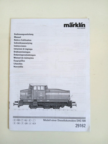 Märklin betriebsanleitung - märklin,