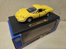 Modellautos 1:18 ANSON Ferrari Dino 246 GT gelb mit OVP