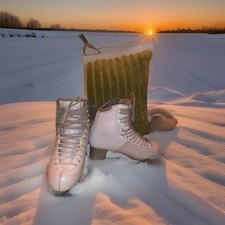 Eiskunstlauf Schlittschuhe