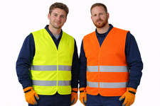 Warnweste Reißverschluss KFZ