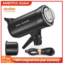 GODOX SK400II-V 400Ws Bowens Mount Photo Studio 5600K Built-in LED Modeling Lamp