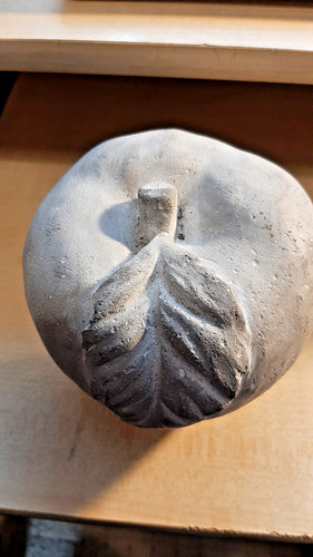Figur apfel outdoor beton - figur,