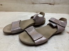 RIEKER DAMEN SANDALEN SANDALETTEN SLIPPER SLING LATSCHEN Gr:40 UK:6,5 ROSA