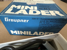 1 Graupner Mini Lader Kurzschlußsicheres Lade-gerät Akkumulatoren bis 12 Volt
