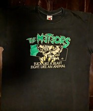 The Meteors T-Shirt- M - RAR - Fuck Like A Beast - Psychobilly - Rockabilly 