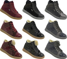 Kinder Warmfutter Boots Mädchen Winter Sneaker Schuhe Gr.26 - 37 Art- Nr.4404