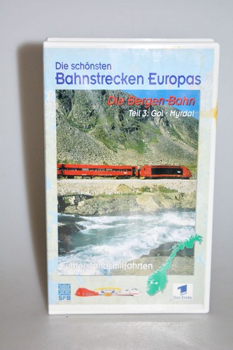 Vhs video kassette - vhs, -eisenbahn