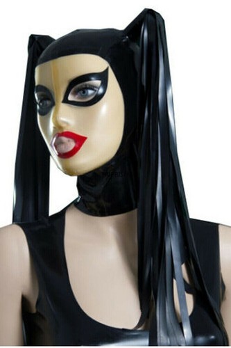 Latex haube dienstmädchen - latex,