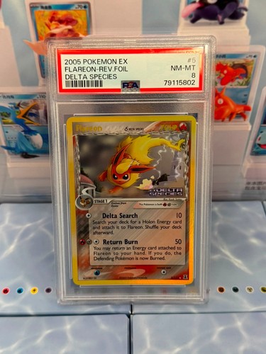 Pokemon tcg 2005 flareon - 2005, ex