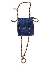 Energetix Halskette Damen Magnetisch Modern Mehrfarbig Metall Perlen