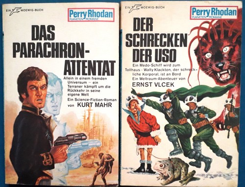 Taschenbuch 2 x perry - sf,