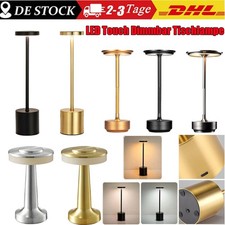 LED Touch Tischlampe Dimmbar Tischleuchte Innen&Außen Kabellos Lampe Akku 