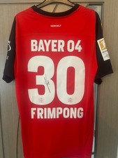 Jeremy Frimpong Signed Bayer