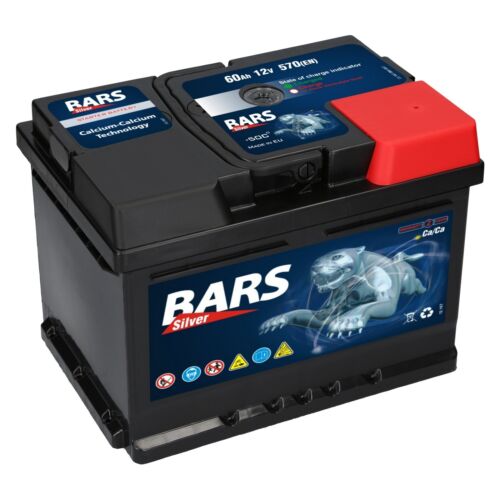 Autobatterie bars 12v - 12v, 60ah