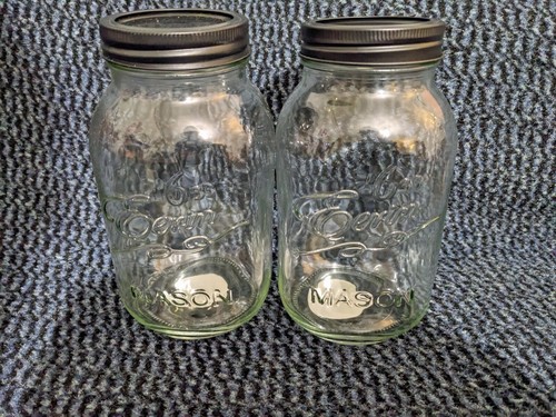 Liter glas mason - 1,