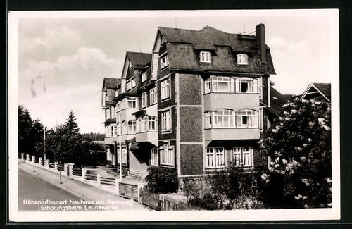 Ansichtskarte neuhaus - neuhaus, am