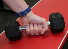 2,5 kg HEXAGON Hantel gummiert Kurzhantel Metall Hex Hanteln Gewicht weights 2 3