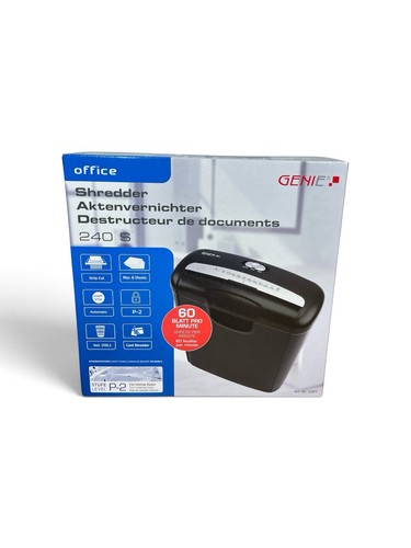 Genie 240 aktenvernichter - genie,